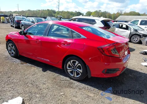 2018 Honda Civic Lx from USA, damaged, VIN 2HGFC2F57JH600982